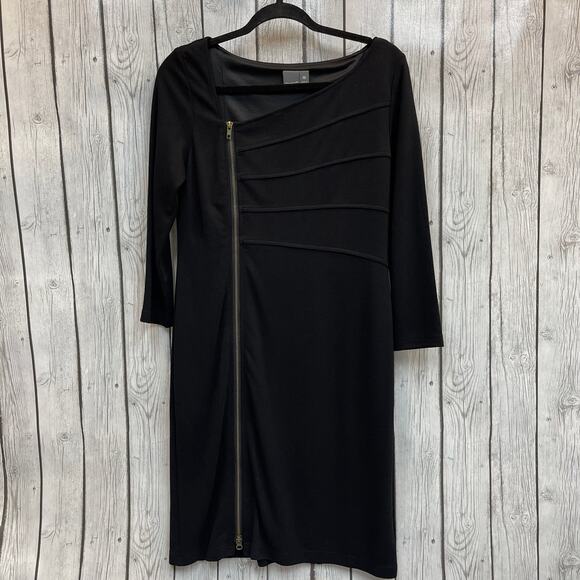 Muse Black Mid Length Dress Size 10 - Picture 1 of 5